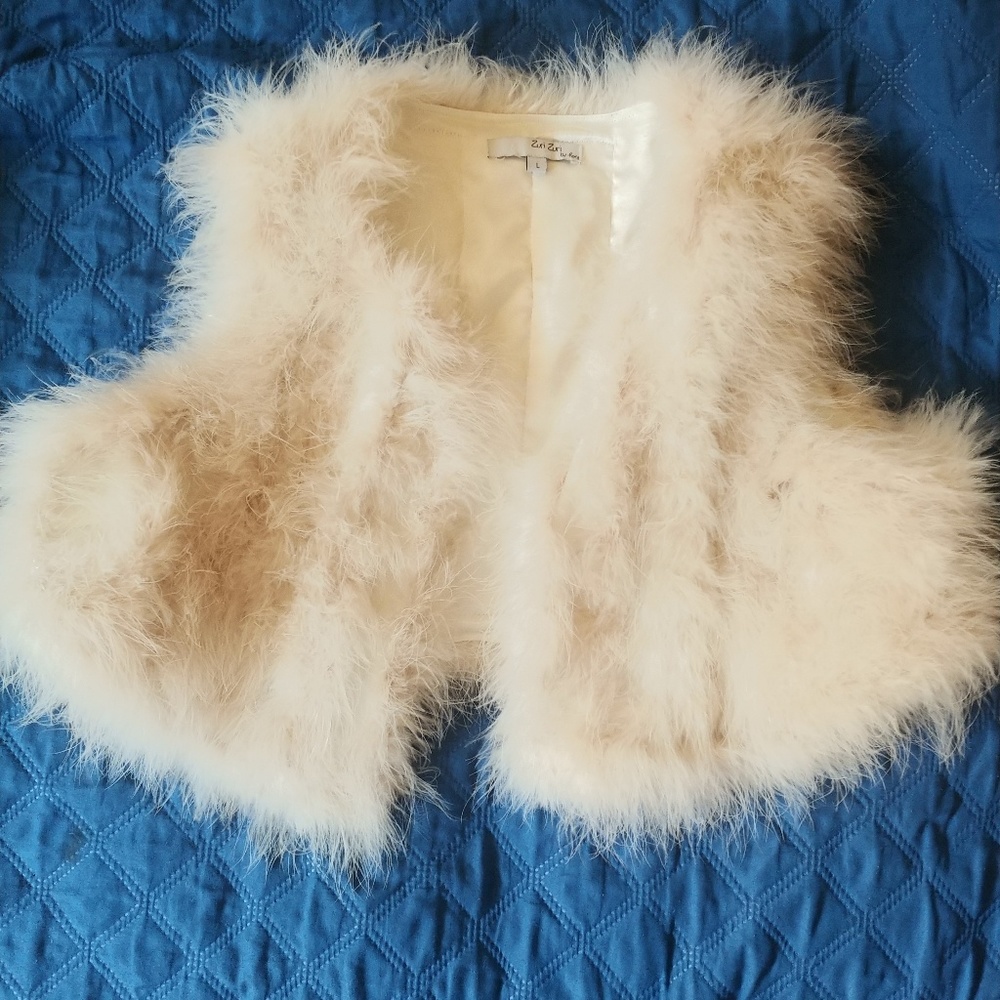 Feather Vest